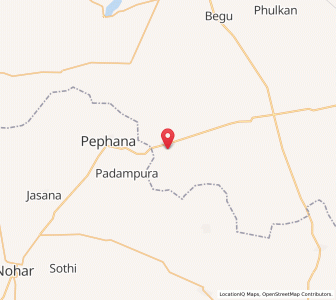 Map of Jamal, Haryana