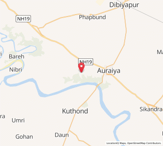 Map of Jamalipur, Uttar Pradesh