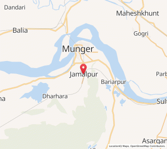 Map of Jamalpur, Haryana