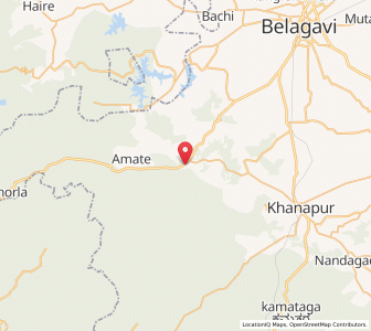 Map of Jamboti, Karnataka