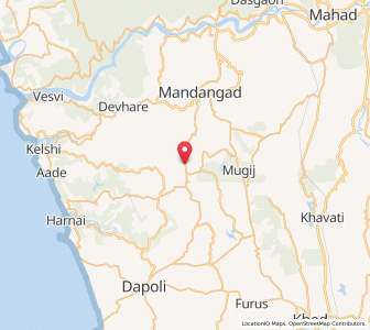 Map of Jambu Wari, Maharashtra