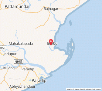Map of Jambu, Odisha