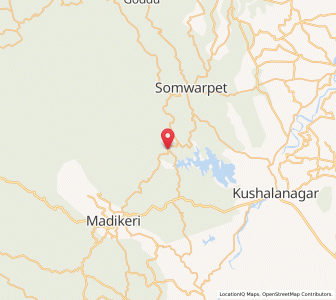 Map of Jambur, Karnataka