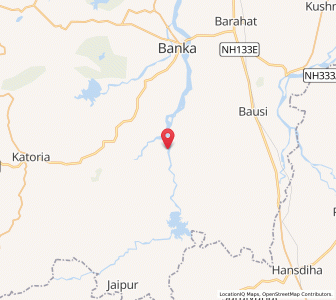 Map of Jamdaha, Bihar