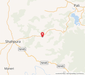 Map of Jamgaon, Madhya Pradesh