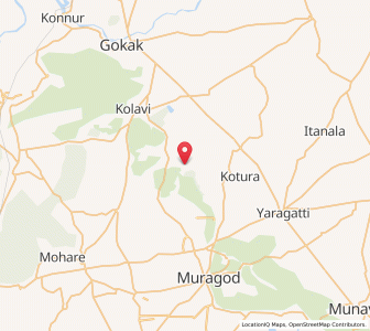 Map of Jamnal, Karnataka