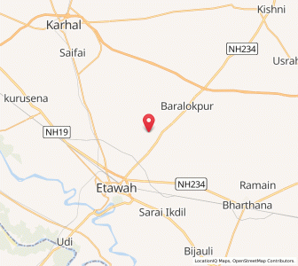 Map of Jamni ka Nagla, Uttar Pradesh