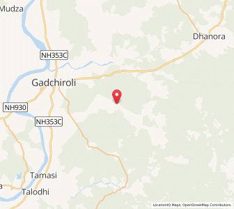 Map of Jamri, Chhattisgarh