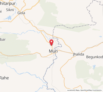 Map of Jamtoli, West Bengal