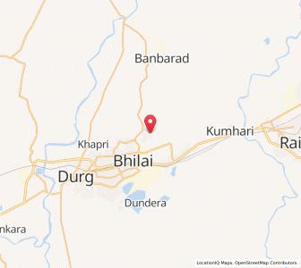 Map of Jamul, Chhattisgarh
