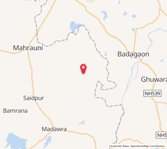 Map of Jamunjhir, Uttar Pradesh