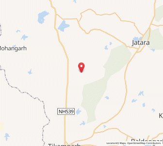 Map of Janakpura, Madhya Pradesh