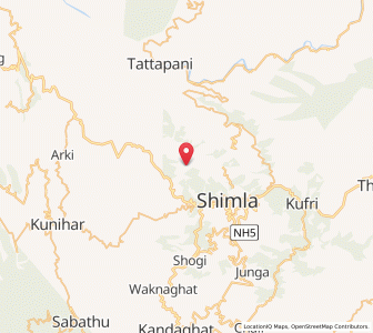 Map of Janaur, Himachal Pradesh
