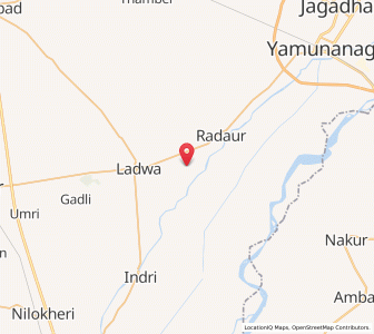 Map of Jandhera, Haryana