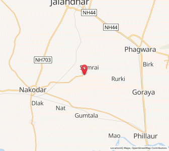 Map of Jandiala, Punjab