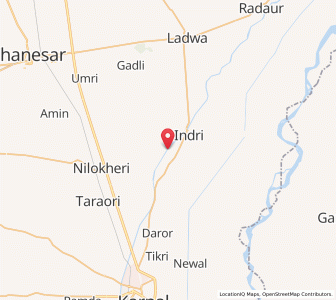 Map of Janesran, Haryana