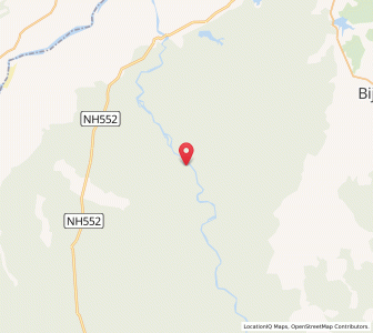 Map of Jangarh, Madhya Pradesh