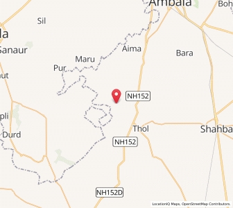 Map of Jansua, Haryana