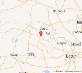 Map of Jaola Buzurg, Maharashtra