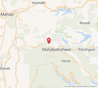 Map of Jaoli, Maharashtra