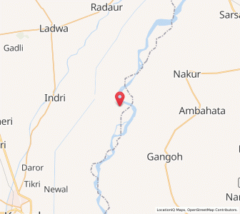 Map of Japti Chhapra, Haryana