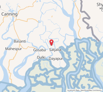 Map of Japur, West Bengal