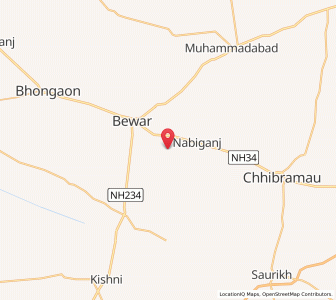 Map of Jariyan, Uttar Pradesh