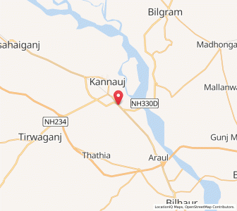Map of Jasauli, Uttar Pradesh
