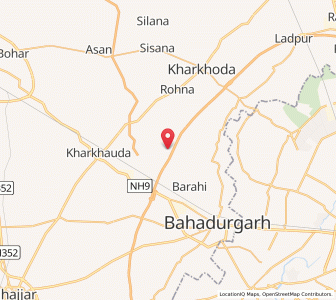 Map of Jasaur, Haryana