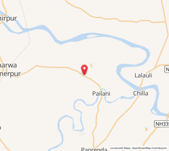 Map of Jaspura, Uttar Pradesh