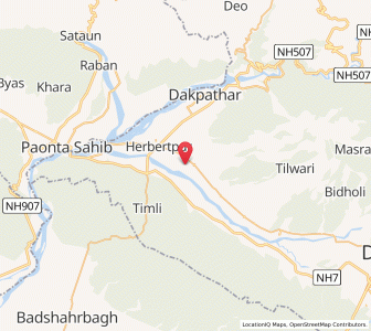 Map of Jassuwala, Uttarakhand