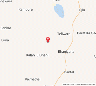 Map of Jaswant Singh Ki Dhani, Rajasthan