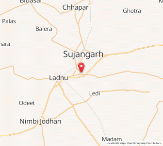 Map of Jaswantgarh, Rajasthan
