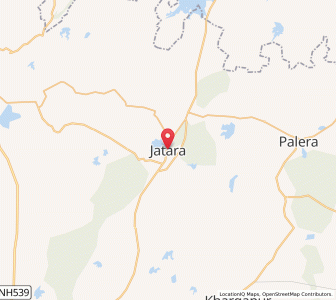 Map of Jatara, Madhya Pradesh