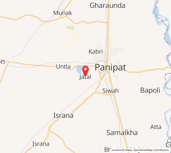 Map of Jataul, Haryana