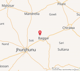 Map of Jatawas, Rajasthan