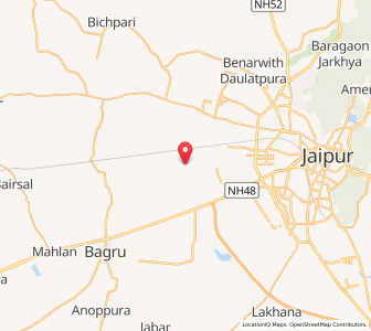 Map of Jaton ki Dhani, Rajasthan