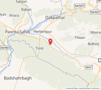 Map of Jatonwala, Uttarakhand