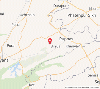 Map of Jatwansi, Rajasthan