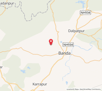 Map of Jawaro, Madhya Pradesh