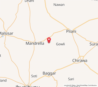 Map of Jawarpura, Rajasthan