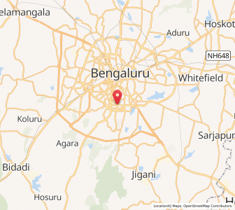 Map of Jayanagar 5th Block, Karnataka