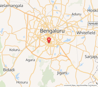 Map of Jayanagar 8th Block, Karnataka