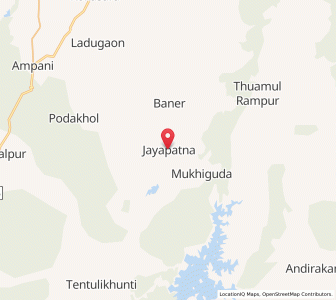 Map of Jayapatna, Odisha