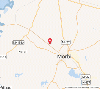 Map of Jepur, Gujarat