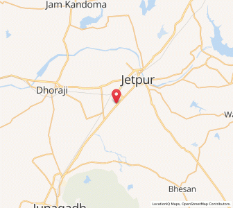 Map of Jetalsar, Gujarat