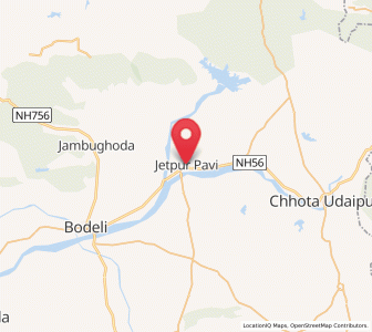 Map of Jetpur, Gujarat