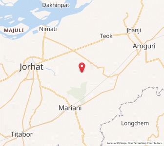 Map of Jetukiagaon, Assam