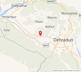Map of Jhajra, Uttarakhand