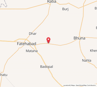 Map of Jhalanian, Haryana